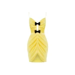 Rasario-Yellow-Satin-mini-dress-with-velvet-bows-and-cutouts-in-Yellow-at-Coveti59823_nobg Rasario