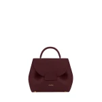 Polène Numéro Un Nano in Burgundy Numéro Un Nano in Burgundy - Mini Bags - Parisian Luxury Leather Bag at Luxury Shoes 