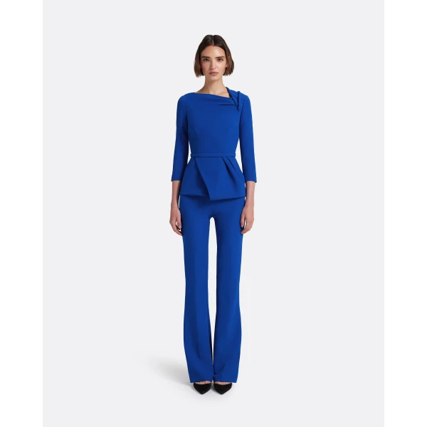 Safiyaa Alexa Marrakech Trousers - Pants - Demi-Couture Evening Wear at Luxury Shoes 