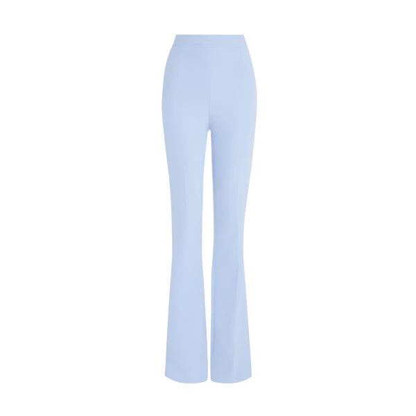 Safiyaa Alexa Soft Sky Trousers - Pants - Demi-Couture Evening Wear at Luxury Shoes 