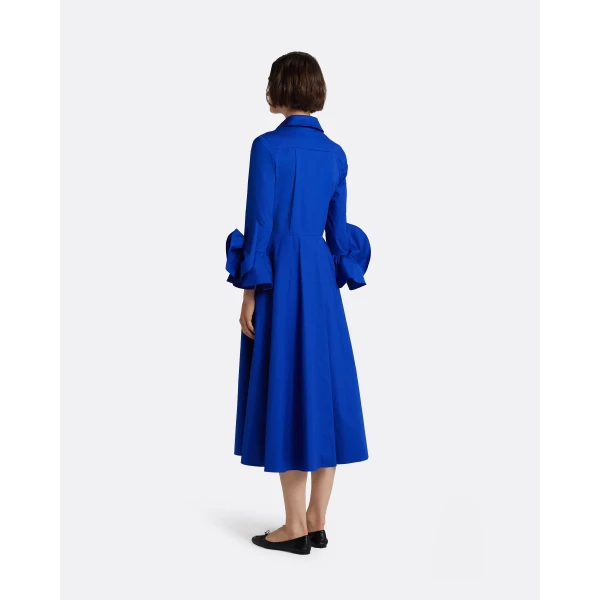 Safiyaa Belisse Midi Dress in Marrakech - Dresses - Demi-Couture Evening Wear at Luxury Shoes 