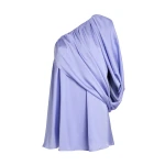 Safiyaa Flourine Mini Dress in Soft Sky - Dresses - Demi-Couture Evening Wear at Luxury Shoes 