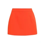 Safiyaa Kalia Skort in Apple Red - Skirts - Demi-Couture Evening Wear at Luxury Shoes 