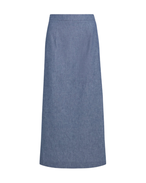 Safiyaa Kyoto Skirt in Blue Blend - Skirts - Demi-Couture Evening Wear at Luxury Shoes 