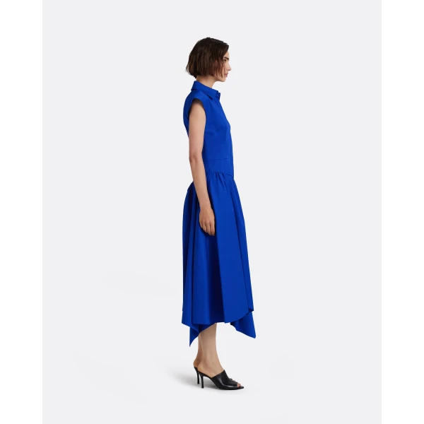 Safiyaa Ludavine Midi Dress in Marrakech - Dresses - Demi-Couture Evening Wear at Luxury Shoes 