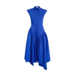 Safiyaa Ludavine Midi Dress in Marrakech - Dresses - Demi-Couture Evening Wear at Luxury Shoes 