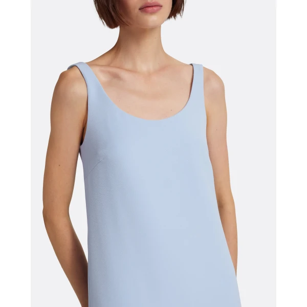 Safiyaa Maddison Long Dress in Soft Sky - Dresses - Demi-Couture Evening Wear at Luxury Shoes 