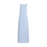 Safiyaa Maddison Long Dress in Soft Sky - Dresses - Demi-Couture Evening Wear at Luxury Shoes 