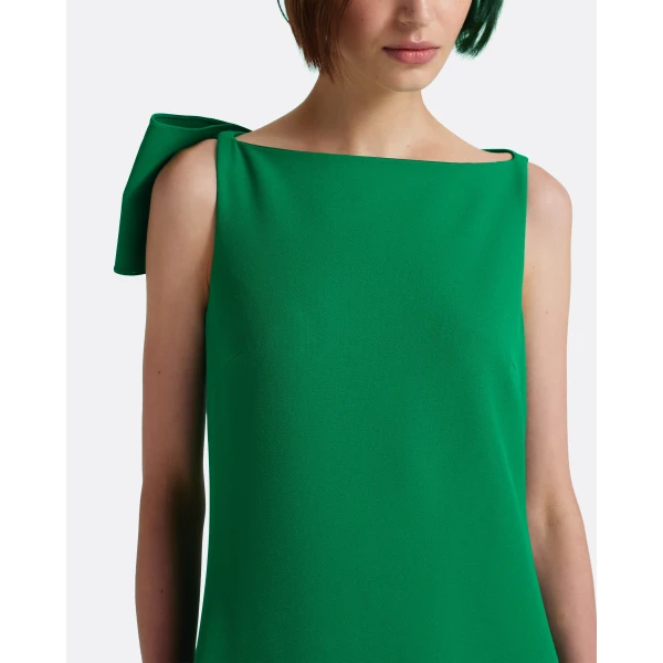 Safiyaa Mallory Long Dress in Jewel Green - Dresses - Demi-Couture Evening Wear at Luxury Shoes 