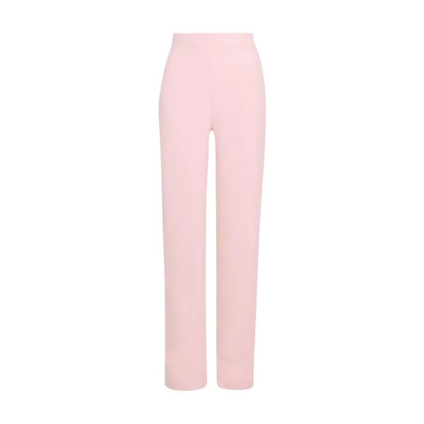 Safiyaa Orla Trousers In Lychee - Pants - Demi-Couture Evening Wear at Luxury Shoes 