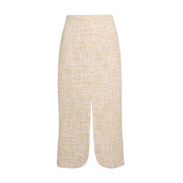 Safiyaa Virgina Skirt in Tweed - Skirts - Demi-Couture Evening Wear at Luxury Shoes 