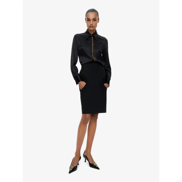 Schiaparelli Schiaparelli Pencil Skirt With Pockets Skirts in Schiaparelli Authentic Luxury Fashion at Luxury Shoes 