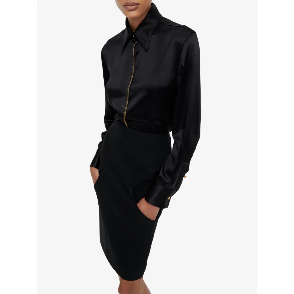 Schiaparelli Schiaparelli Pencil Skirt With Pockets Skirts in Schiaparelli Authentic Luxury Fashion at Luxury Shoes 