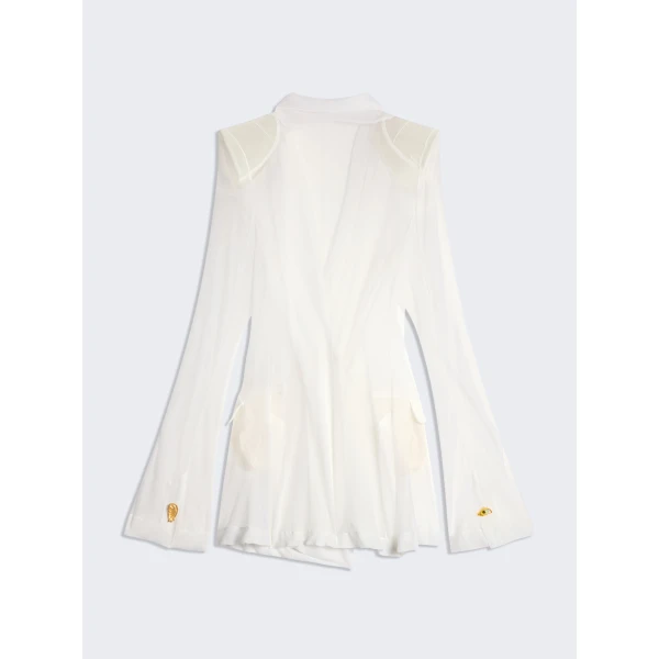 Schiaparelli Schiaparelli Transparent Crossover Jacket Jackets in Schiaparelli Authentic Luxury Fashion at Luxury Shoes 