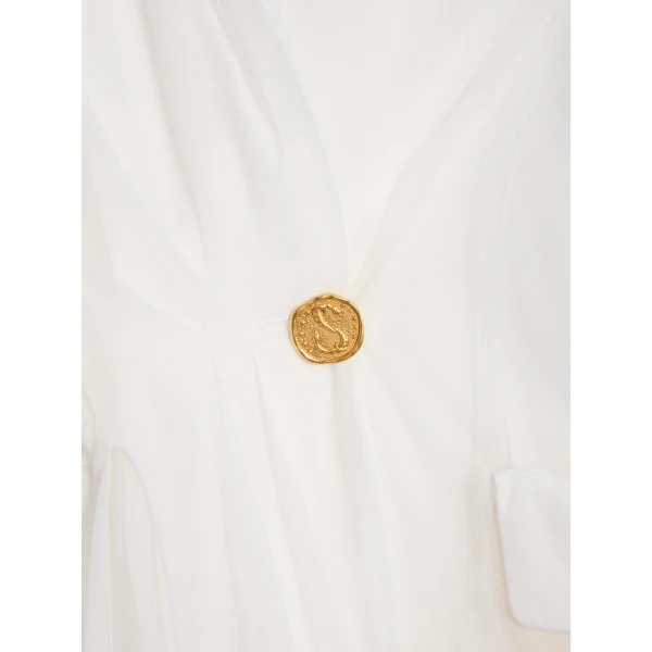 Schiaparelli Schiaparelli Transparent Crossover Jacket Jackets in Schiaparelli Authentic Luxury Fashion at Luxury Shoes 