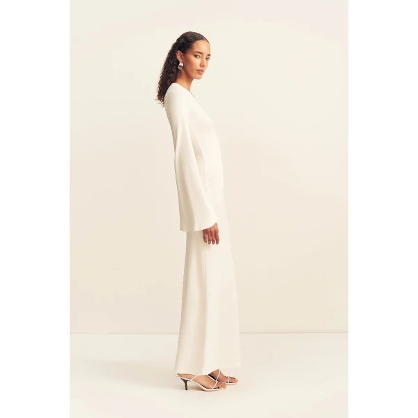 Shona Joy Aby Plunged Jersey Maxi Dress - Dresses - Australian Luxury Eventwear at Luxury Shoes 