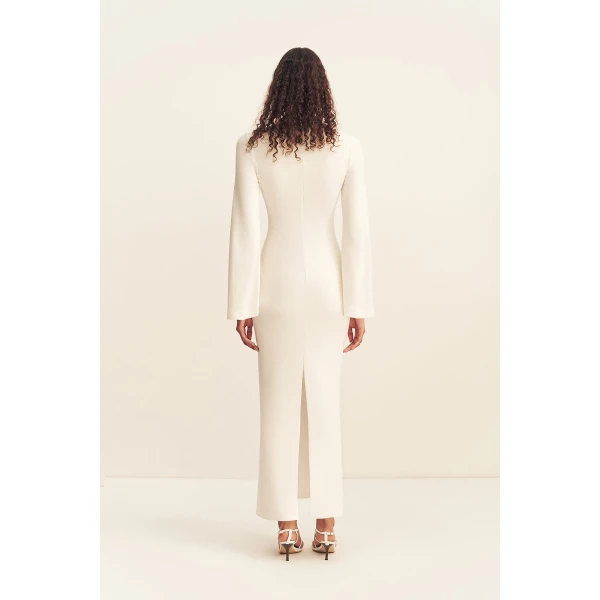 Shona Joy Aby Plunged Jersey Maxi Dress - Dresses - Australian Luxury Eventwear at Luxury Shoes 