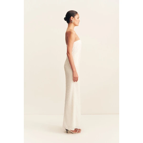 Shona Joy Amerie Strapless Maxi Dress - Dresses - Australian Luxury Eventwear at Luxury Shoes 