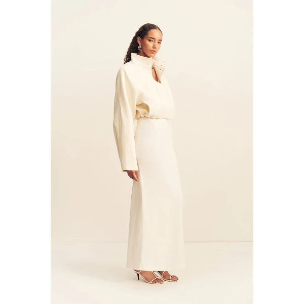 Shona Joy Crosby Wool Blend Cropped Bomber Jacket - Jackets - Australian Luxury Eventwear at Luxury Shoes 
