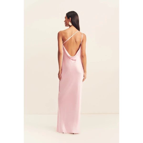 Shona Joy La Lune One Shoulder Cowl Back Maxi Dress - Dresses - Australian Luxury Eventwear at Luxury Shoes 