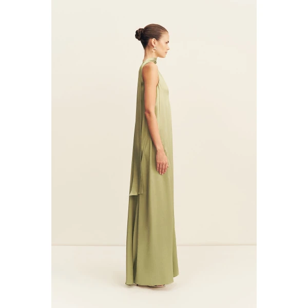 Shona Joy La Lune Scarf Panelled Maxi Dress - Dresses - Australian Luxury Eventwear at Luxury Shoes 