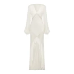 Shona Joy Labyrinth Split Lace Maxi Dress - Dresses - Australian Luxury Eventwear at Luxury Shoes 