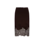 Shona Joy Lucia Lace Knee Length Skirt - Skirts - Australian Luxury Eventwear at Luxury Shoes 