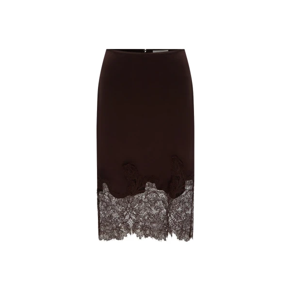 Shona Joy Lucia Lace Knee Length Skirt - Skirts - Australian Luxury Eventwear at Luxury Shoes 
