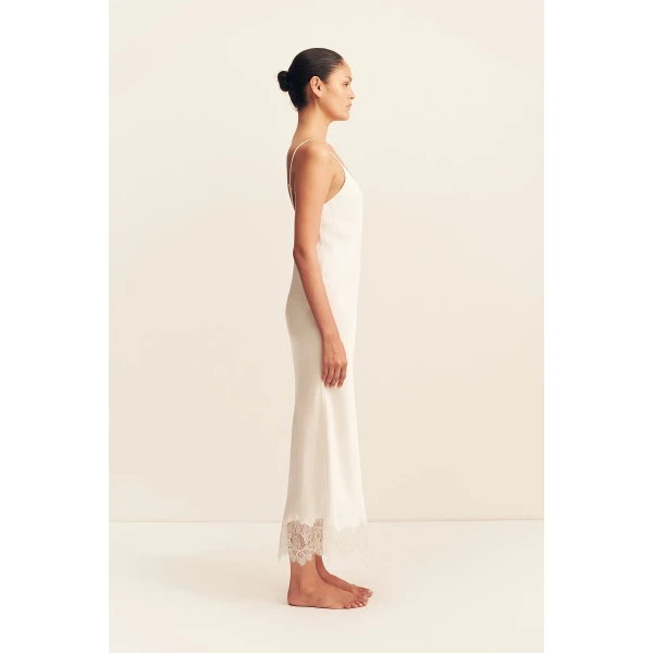 Shona Joy Lustre Lace Slip Midi Dress - Dresses - Australian Luxury Eventwear at Luxury Shoes 
