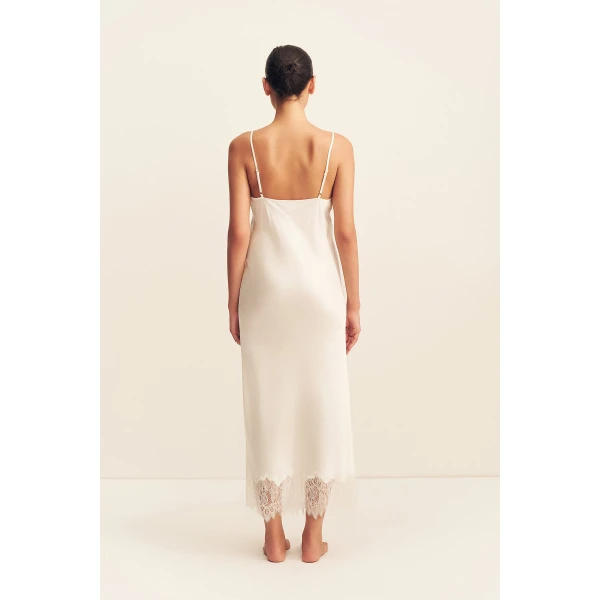Shona Joy Lustre Lace Slip Midi Dress - Dresses - Australian Luxury Eventwear at Luxury Shoes 
