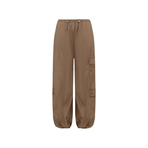 Shona Joy Malika Nylon Parachute Drawstring Pant - Pants - Australian Luxury Eventwear at Luxury Shoes 