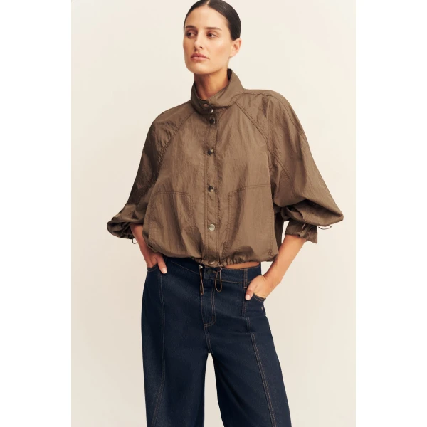 Shona Joy Malika Nylon Parachute Jacket - Jackets - Australian Luxury Eventwear at Luxury Shoes 
