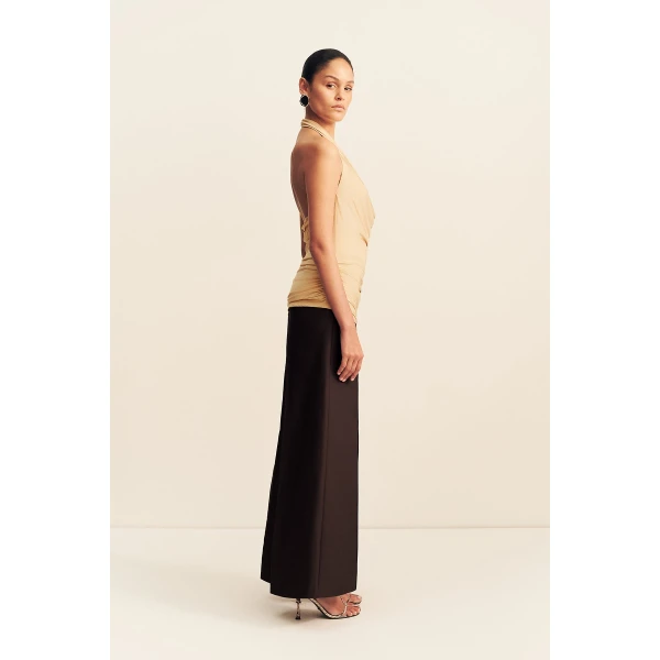 Shona Joy Miro Slink Jersey Cowl Top - Tops - Australian Luxury Eventwear at Luxury Shoes 