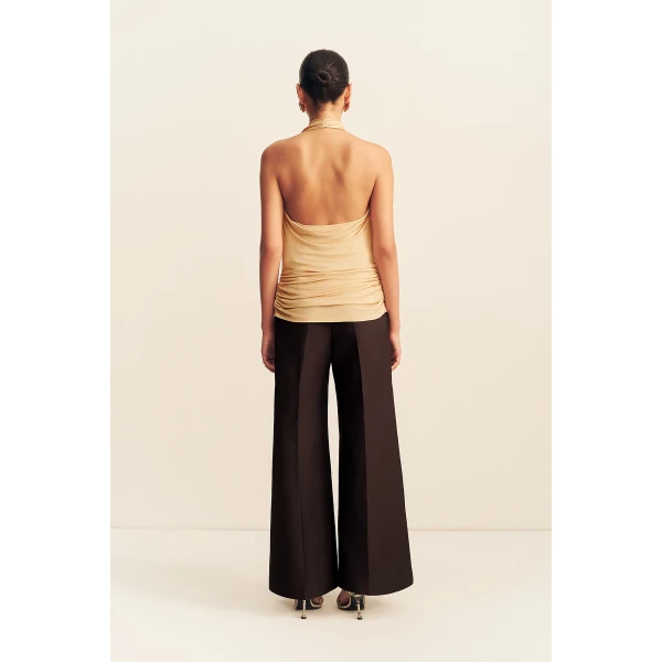 Shona Joy Miro Slink Jersey Cowl Top - Tops - Australian Luxury Eventwear at Luxury Shoes 