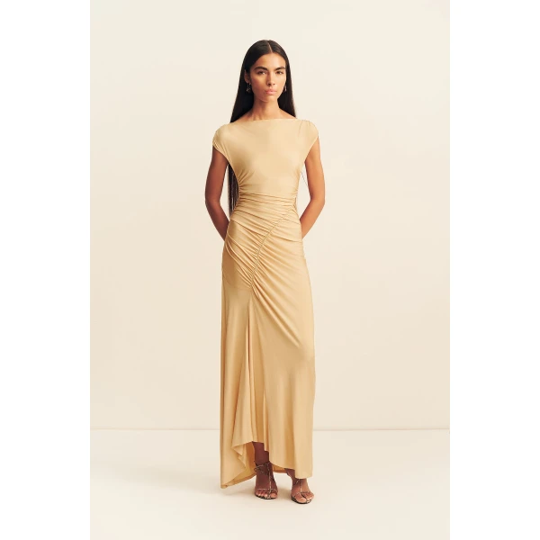 Shona Joy Miro Slinky Jersey Maxi Dress - Dresses - Australian Luxury Eventwear at Luxury Shoes 