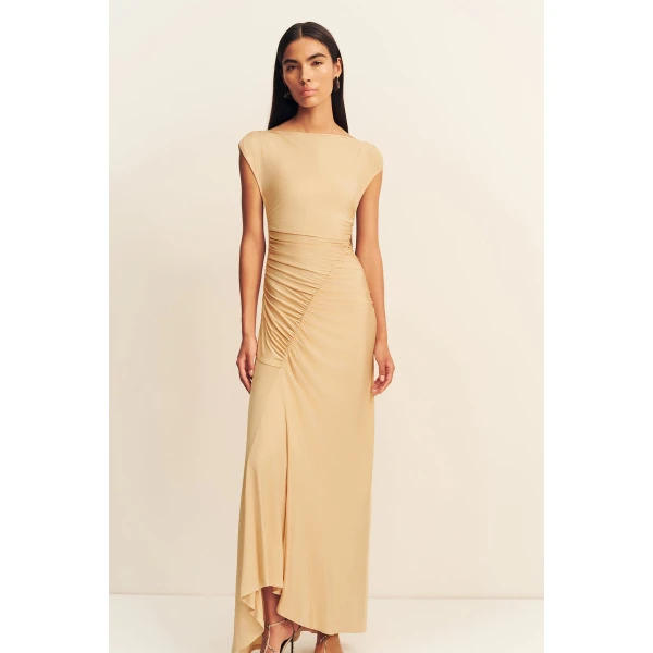 Shona Joy Miro Slinky Jersey Maxi Dress - Dresses - Australian Luxury Eventwear at Luxury Shoes 