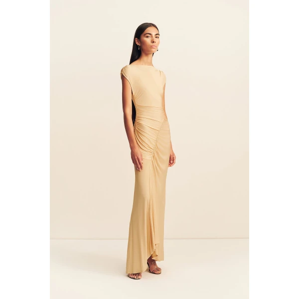 Shona Joy Miro Slinky Jersey Maxi Dress - Dresses - Australian Luxury Eventwear at Luxury Shoes 
