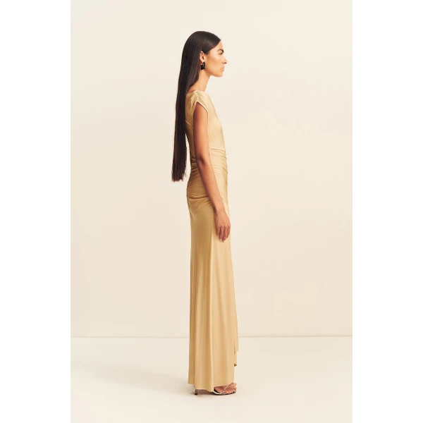 Shona Joy Miro Slinky Jersey Maxi Dress - Dresses - Australian Luxury Eventwear at Luxury Shoes 