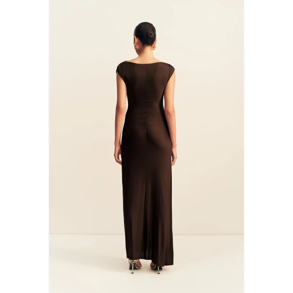 Shona Joy Miro Slinky Jersey Maxi Dress - Dresses - Australian Luxury Eventwear at Luxury Shoes 