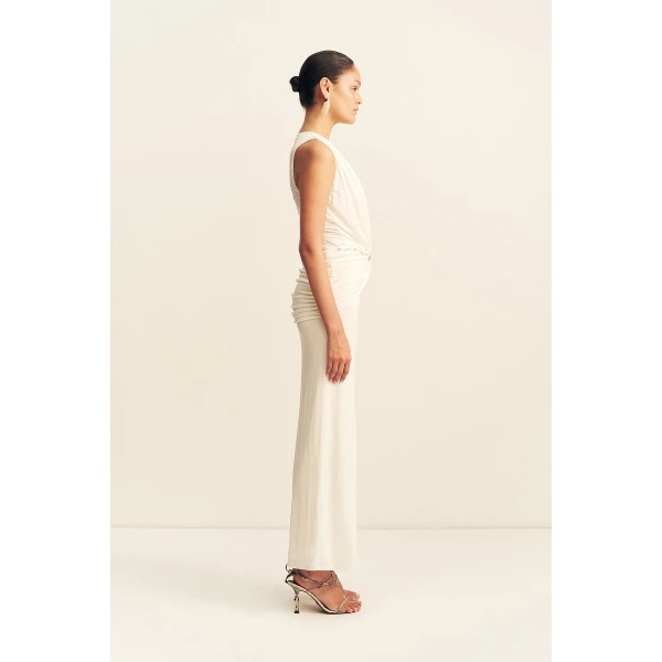 Shona Joy Miro Slinky Jersey Plunged Maxi Dress - Dresses - Australian Luxury Eventwear at Luxury Shoes 