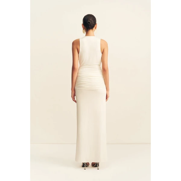 Shona Joy Miro Slinky Jersey Plunged Maxi Dress - Dresses - Australian Luxury Eventwear at Luxury Shoes 