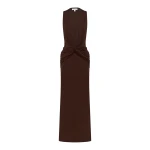 Shona Joy Miro Slinky Jersey Plunged Maxi Dress - Dresses - Australian Luxury Eventwear at Luxury Shoes 