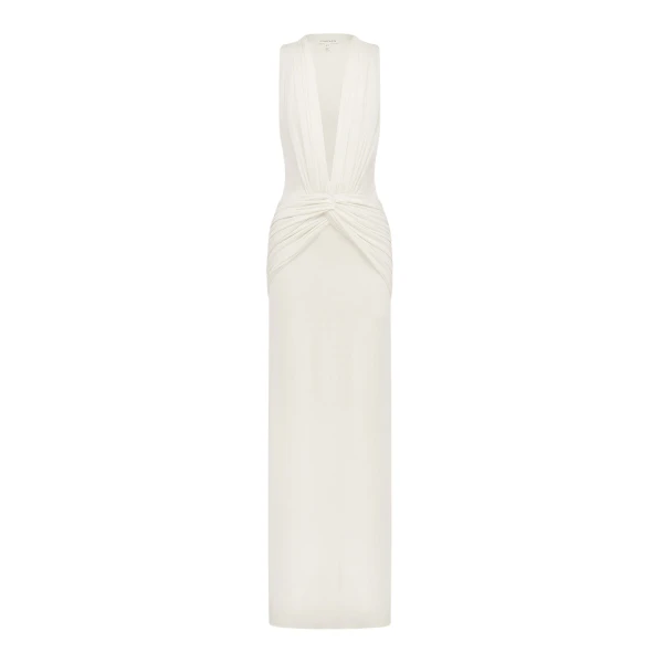 Shona Joy Miro Slinky Jersey Plunged Maxi Dress - Dresses - Australian Luxury Eventwear at Luxury Shoes 