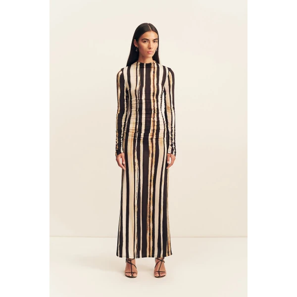 Shona Joy Olene Slinky Jersey Maxi Dress - Dresses - Australian Luxury Eventwear at Luxury Shoes 