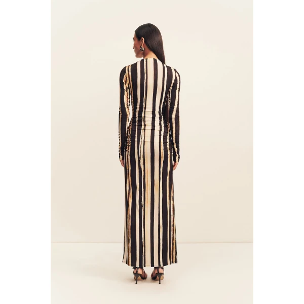 Shona Joy Olene Slinky Jersey Maxi Dress - Dresses - Australian Luxury Eventwear at Luxury Shoes 