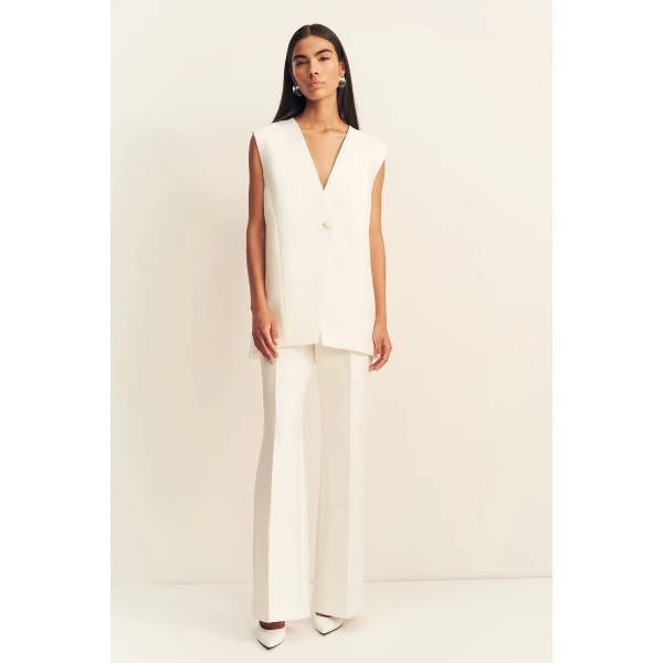 Shona Joy Otis Sleeveless Blazer - Jackets - Australian Luxury Eventwear at Luxury Shoes 