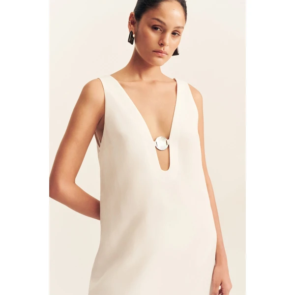 Shona Joy Paloma Plunged Maxi Dress - Dresses - Australian Luxury Eventwear at Luxury Shoes 