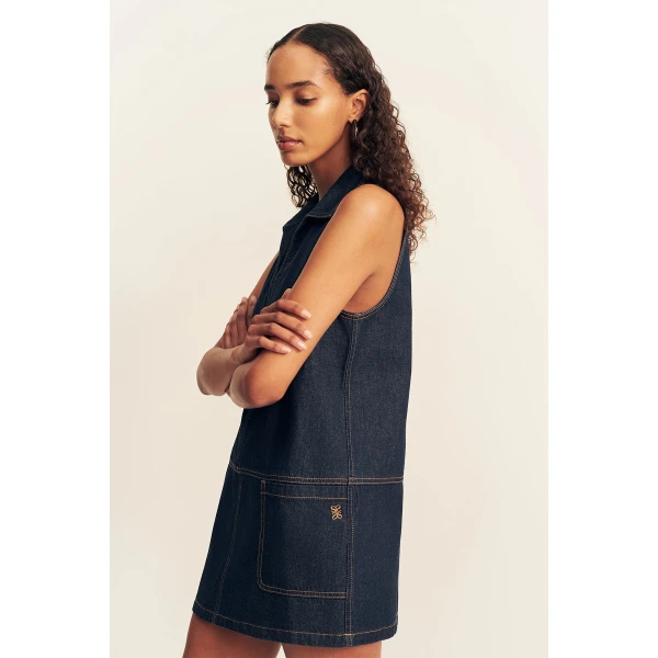 Shona Joy Rita Collared Shift Mini Dress - Dresses - Australian Luxury Eventwear at Luxury Shoes 