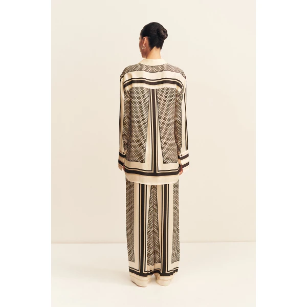 Shona Joy Riverton Long Sleeve Shirt - Tops - Australian Luxury Eventwear at Luxury Shoes 