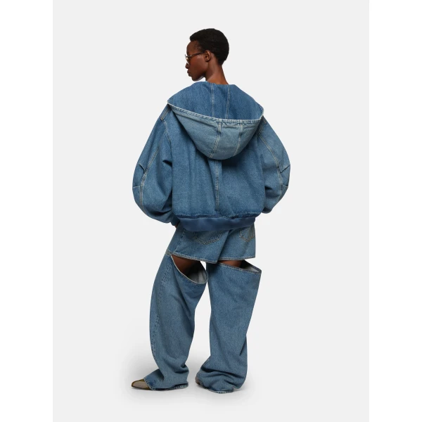 Attico sky blue jacket